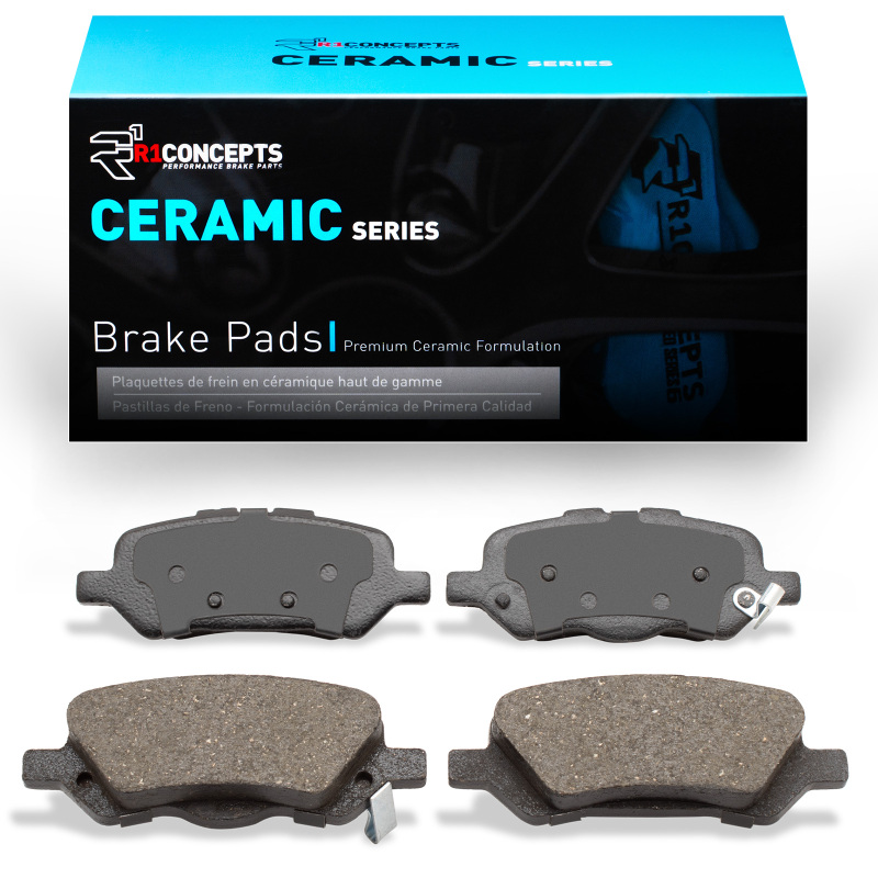 Toyota Venza Brake Pads - Rear - R1 Concepts - Ceramic - `09-`15